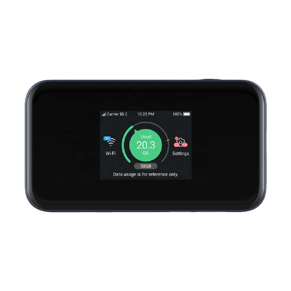Original ZTE MU5001 WiFi Pro Hotspot Frequency LTE FDD Sub 6GHz 4G WiFi 6 LAN Port CAT20 4500mAH Battery ZTE 5G WIFI Router
